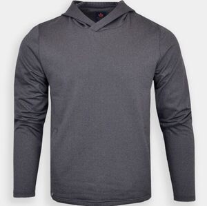 Donald Ross Sport Hoodie Alasdair Hoodie Sport Fit Stormy Sky Large *Read* Logo